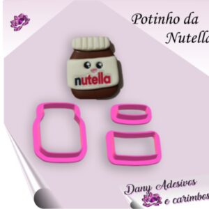 Potinho da Nutella ( 5x3,9 cm )