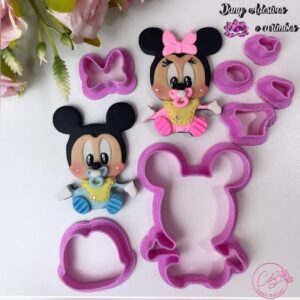Mickey e Minnie Baby ( 5,5 cm )