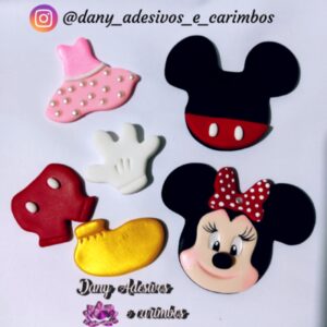 Mickey e Minnie  acessórios (kit )