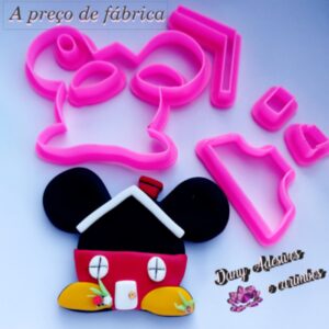 Casinha do Mickey ( 8 x 6 cm )