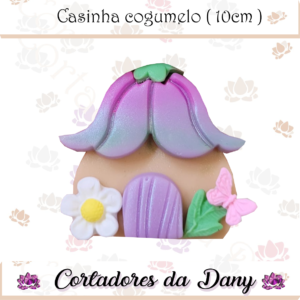 Casinha cogumelo ( 10 cm)