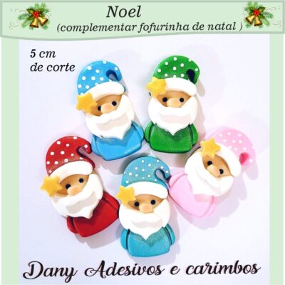 Complementar noel ( fofurinha de natal 5cm )