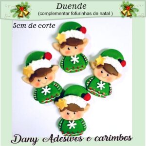 Complementar Duende ( fofurinha de natal 5cm )
