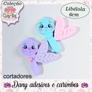 Libélola ( 6cm coleção santa felicidade)