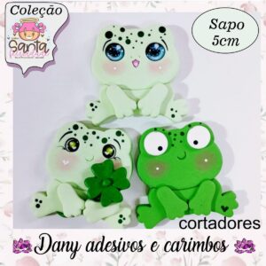 Sapo ( 5cm coleção santa felicidade)