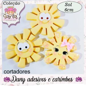 Sol ( 6cm coleção santa felicidade)