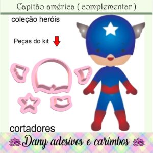 Capitão América complementar (coleção heróis )