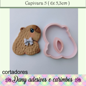 Capivara 5 (6x5,3cm )
