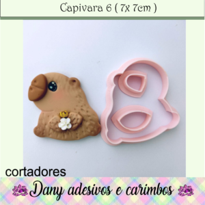 Capivara 6 (7x7cm )