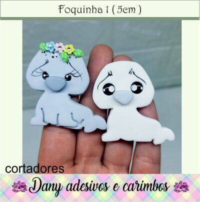 Foquinha 1 ( 5cm Fundo do mar )