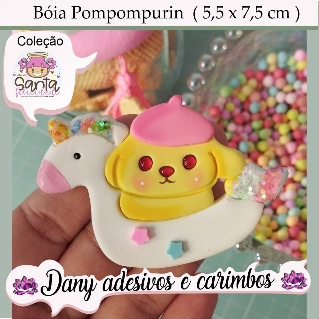Boia Pompompurin ( 5,5x7,5cm )