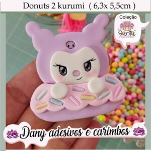 Donuts 2 kurumi (aproximadamente 6,3 X 5,5cm )
