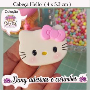 Cabeça Hello ( 4x5,3cm )