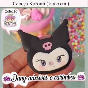 Cabeça Kuromi ( 5x5cm )