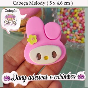 Cabeça Melody ( 5x4,6cm )