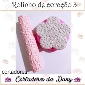 Rolinho de textura coração 3