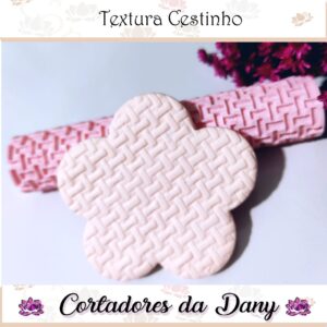 Rolinho de textura cestinho