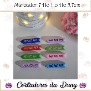 Marcador 7 HO HO HO e cortador