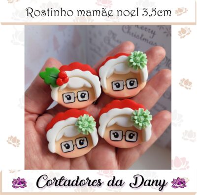 Rostinho mamãe noel