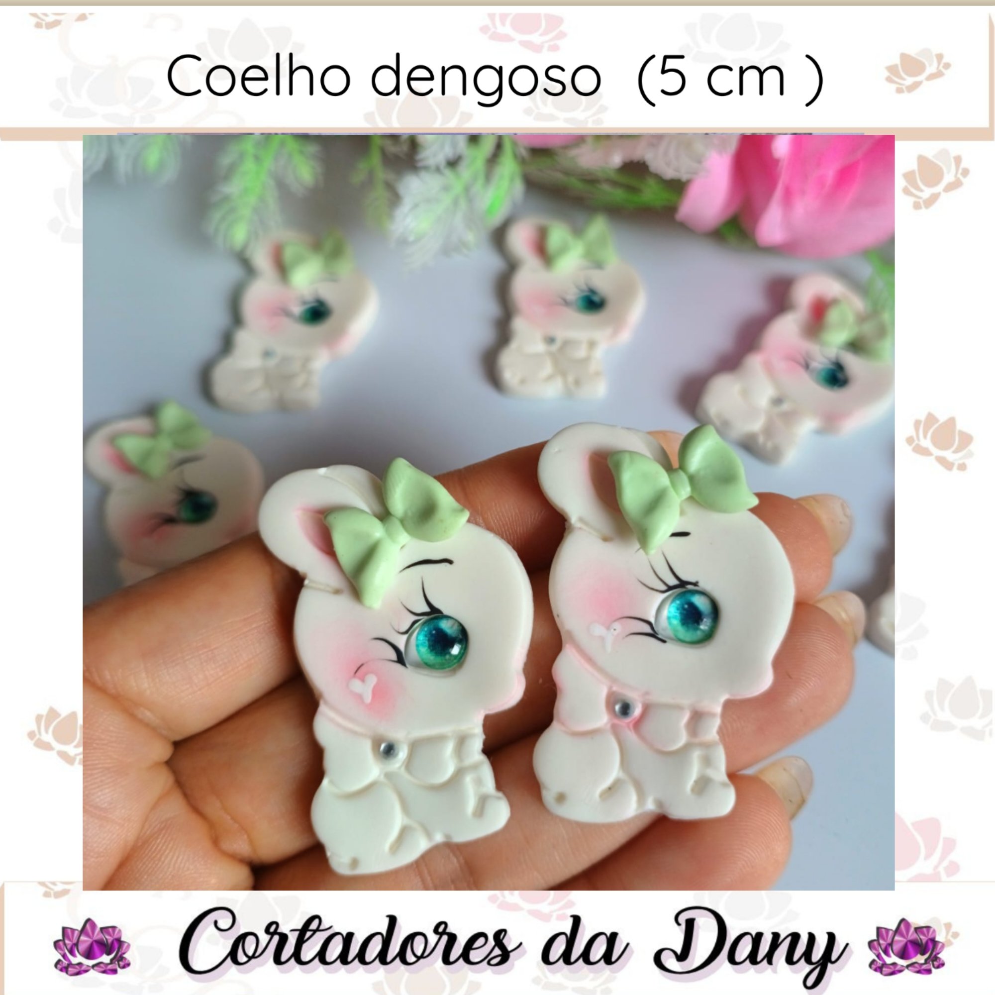 Coelho dengoso 5cm