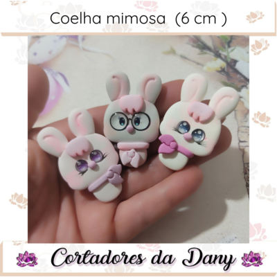 Coelha mimosa 6cm