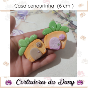 Casa cenourinha 6cm