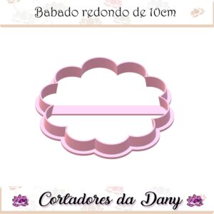 Babado redondo 10cm