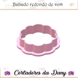 Babado redondo 4cm