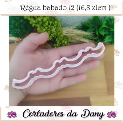 Régua babado 12