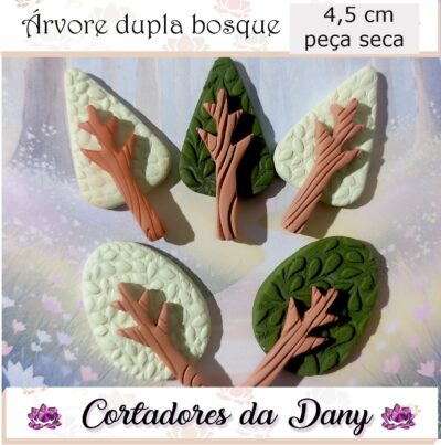 Árvore dupla bosque