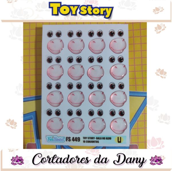 Resinado Bala no alvo ( burro toy story )