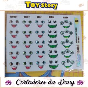 Resinado kit velas 1 toy story