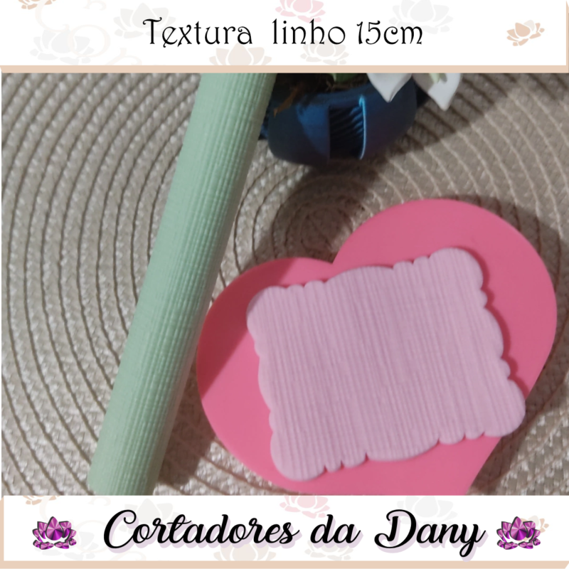 Textura linho 15cm