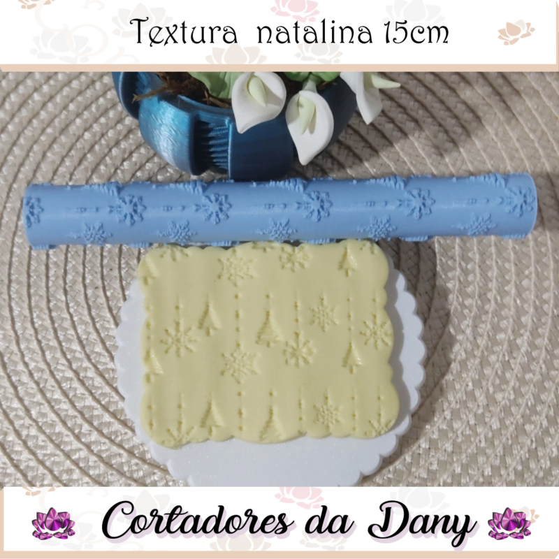 Textura natalina15cm