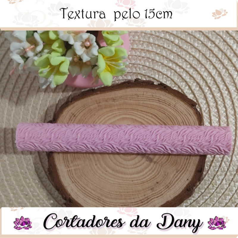 Textura pelo 15cm
