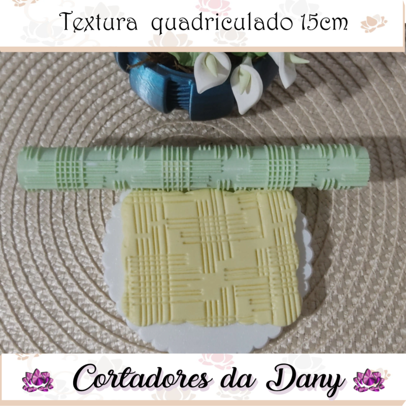 Textura quadriculada15cm